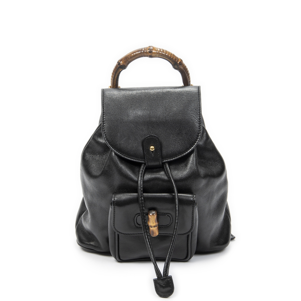 Gucci Mini Bamboo Backpack - Picture 1 of 10